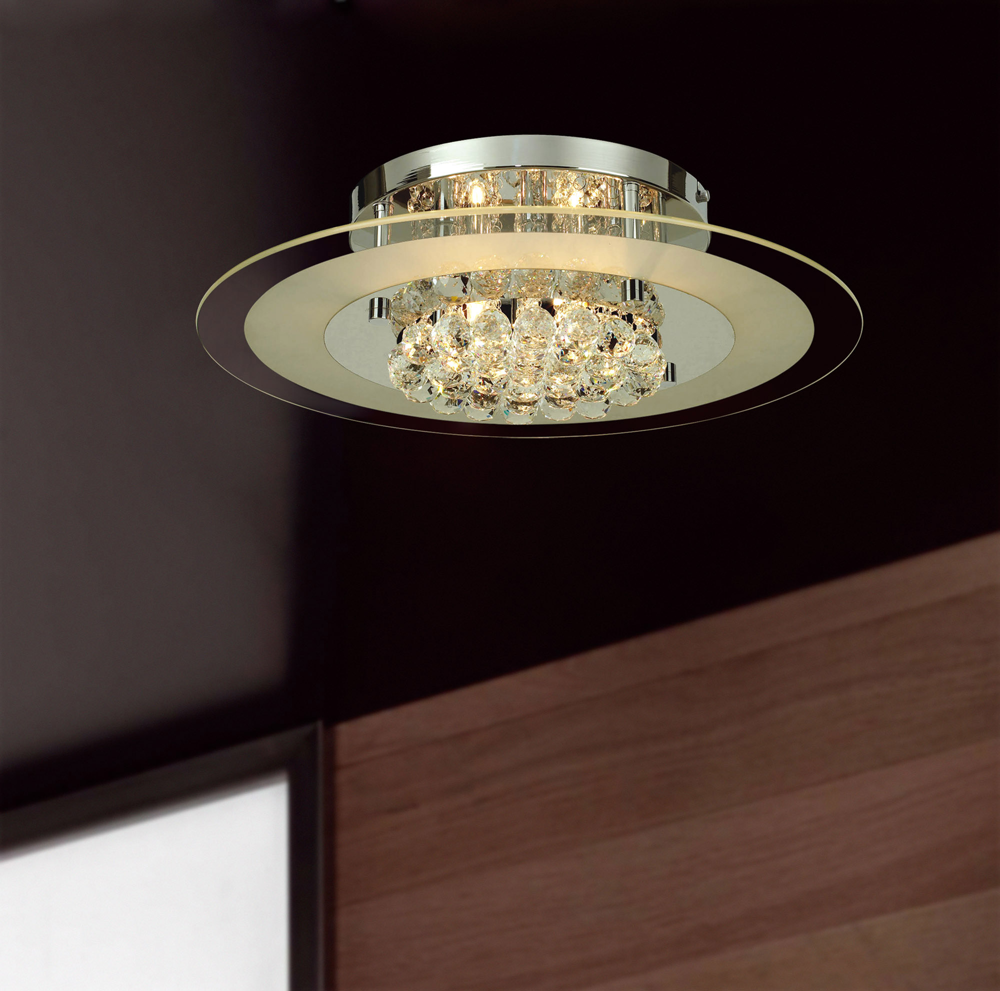 Delmar Crystal Ceiling Lights Diyas Flush Crystal Fittings Delmar Crystal Ceiling Lights Diyas Flush Crystal Fittings